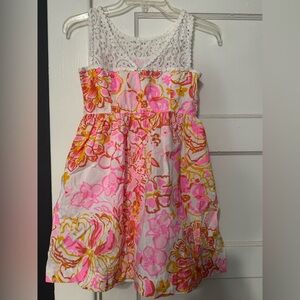 Beautiful lace top Lilly girls dress